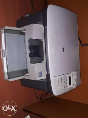 Gray HP M  Multifunction Printer very good condition