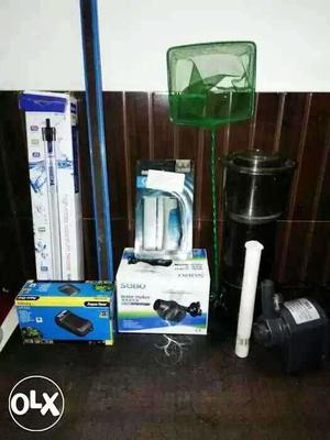 Marine fish Tank Accessories and medicine and filter media