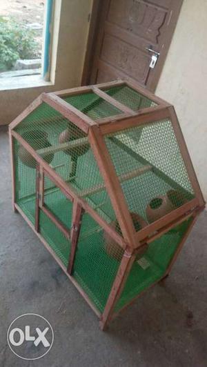 New Homemade Birds Cage Height 3ft, length 3ft breadth 1.7ft