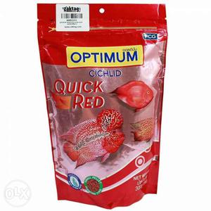Optimum red cichlid food for flowerhorn