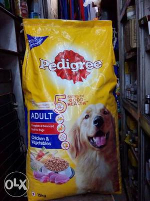 Pedigree also available 140 ₹/ kg.