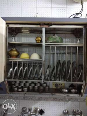 Stainless steel utensils stand