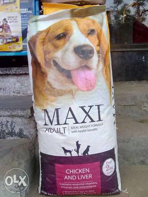 Very economical dog food, 100₹/kg.