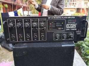 Black Elgin Audio Mixer (price negotiable)