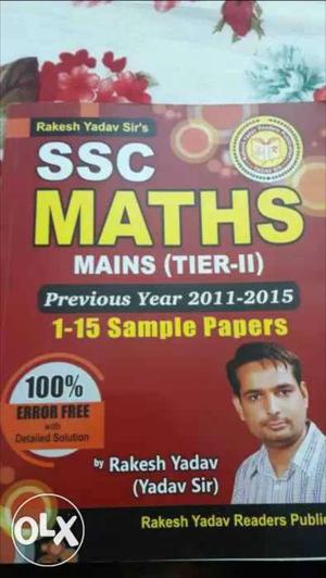 Brand New Rakesh Yadav Sample Papers for SSC Tier 2 mains