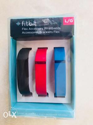 Brand new, Fitbit wristband pack of three with clasp and