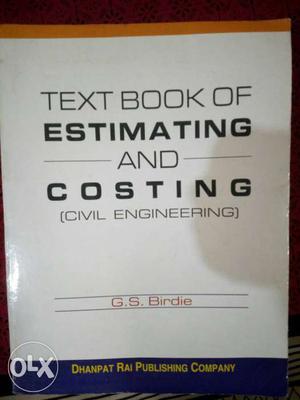 Estimating And Costing For Civil Engineering By GS Birdie