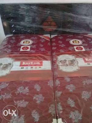 Red And Grey Mattresses