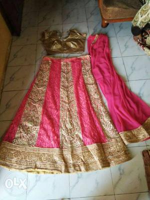 Beautiful lehnga..only one time used.