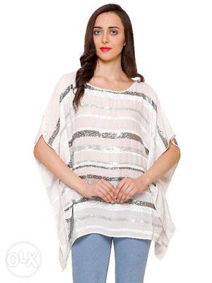 Branded Poncho / Top