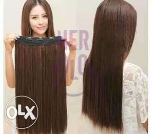 Brown And Black Hair Extension Collage
