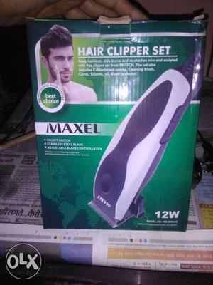 Gray And Black Electric Hair Clipper
