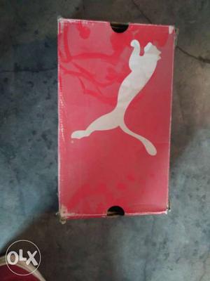 Red And White Puma Box