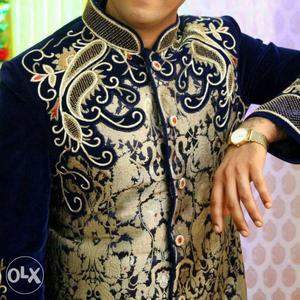 WEDDING SHERWANI Used only once for the wedding