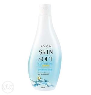 250ml Avon Skin So Soft Plastic Bottle