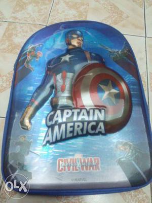 3D Captain America Kids Bag (height=42cm) only price