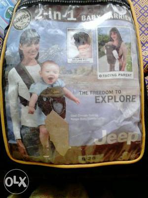 Baby Carrier, Unused, Imported