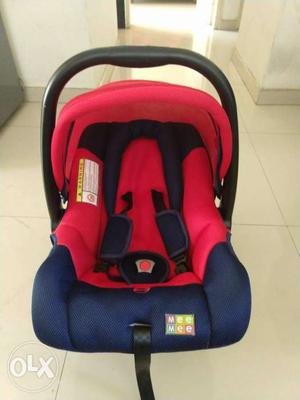 Baby CarryCot sparingly used. Cushioned Y shaped