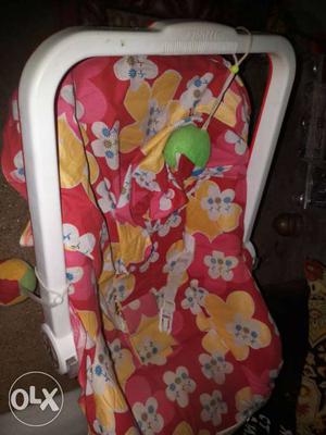 Baby's Red And Yellow Bouncer