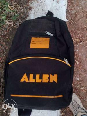 Black Allen Backpack