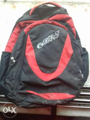 Black And Red BRS Backpack