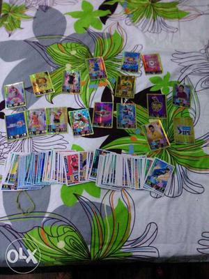 Cricket cards more than 10 gold and 15 silver