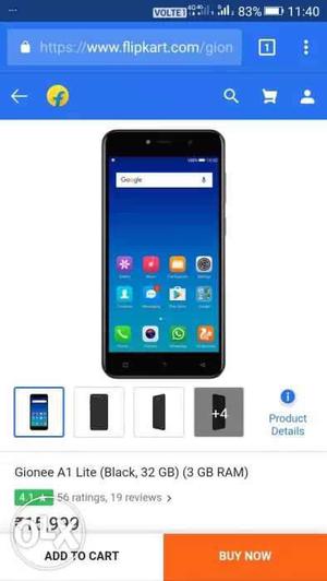 Gionee A1 lite only 15 day old with all accesories