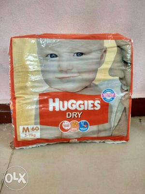 Huggies dry M 5-11 kg (60 diapers)