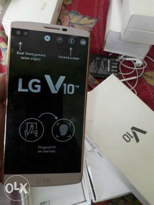 I am seeling sealed packed lg v10 dual sim