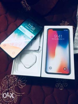 IPhone X 64gb space grey clean condition less
