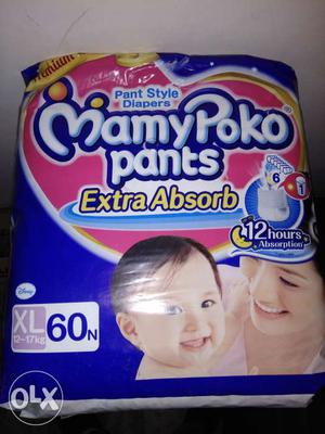 Mamy Poko Pants XL 60 pcs MRP 930