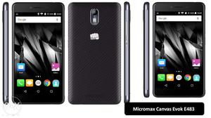 Micromax Canvas Evok E483 (Black, 3GB RAM) (16GB)