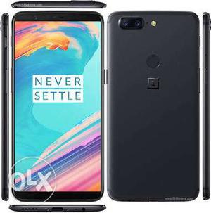 One plus 5t only 8days used 8gb 128