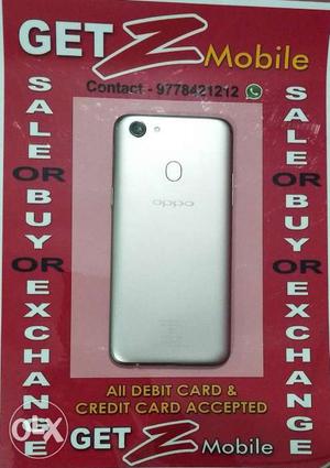Oppo F5 Gold All accessories bill box available