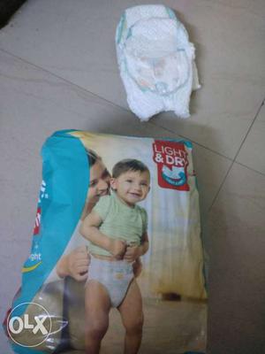 Pampers medium diapers more than half of the