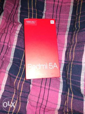 Redmi 5a new brand seal pack available 16gb 2gb