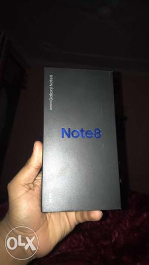 Samsung note 8 64gb 7 days old with bill box all