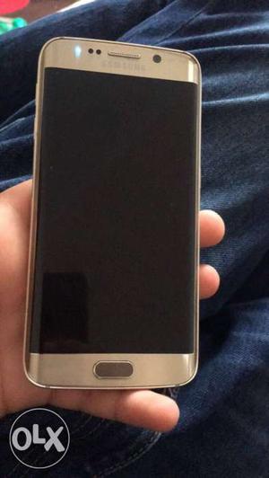 Samsung s6 edge 64gb gold Little bit negotiable