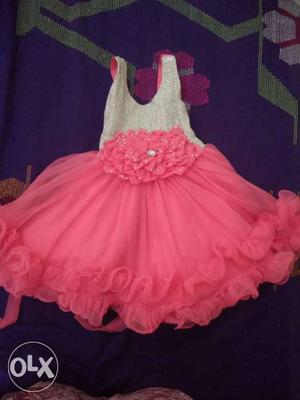 Size 18 frock for babies aged 1-2 years