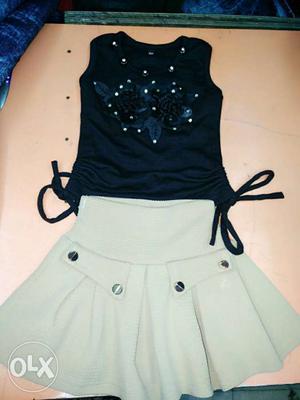 Skirt top frm 1to 6yrs