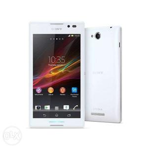 Sony Xperia C CGB, White) (Certified Pre-Owned)