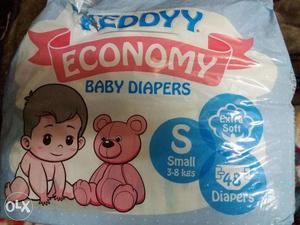 Teddy Diapers Small Size (3-8 Kg) - 48 pieces