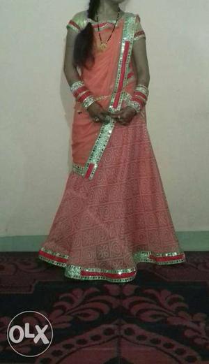 This beautiful lehnga on rent only 500/- rs.