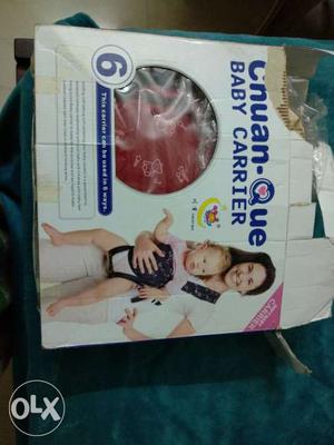 Unused and in very good condition Baby Carrier