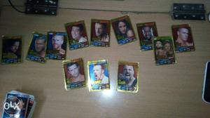 Wwe slam attax rebellion and rumble both collection