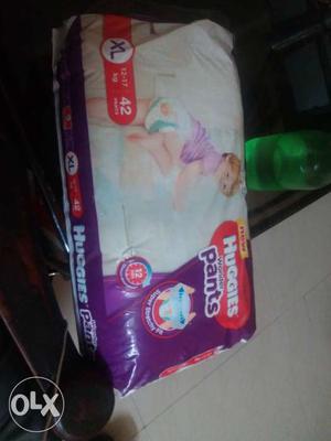 Xl diaper packed packet no longer in use