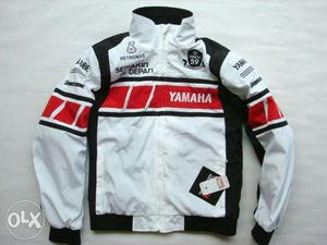 Yamaha Biker Jacket with Protector Guards (M)