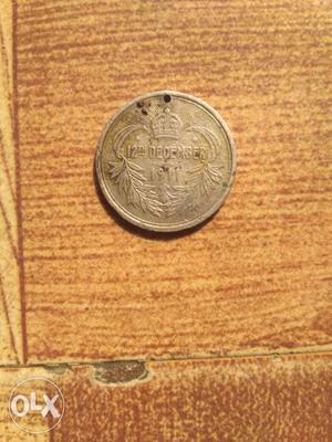 116 years old coin GEORGE MARY Coin