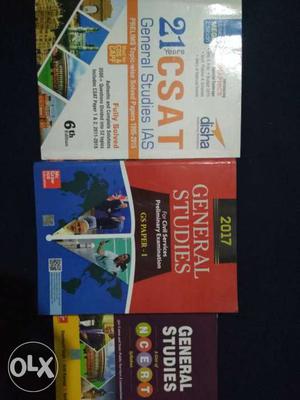 5 upsc book for just  in new condition
