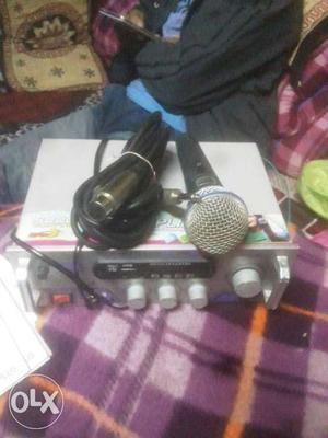 Amplifier with mic new all item working ok fixed